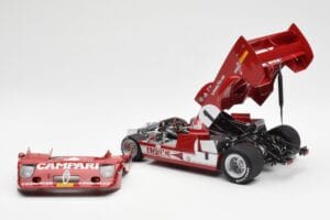 Alfa Romeo 33TT 12 #1 A. Merzario / J. Laffite 1000km Nurburgring Winner 1975 AUTOart 1:18 87505 Metāls — attēls 5 no 8
