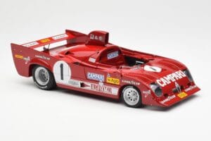 Alfa Romeo 33TT 12 #1 A. Merzario / J. Laffite 1000km Nurburgring Winner 1975 AUTOart 1:18 87505 Metāls — attēls 6 no 8