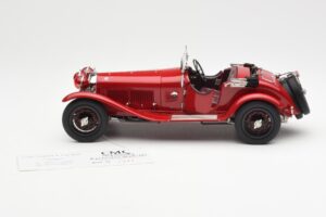 Alfa Romeo 6C 1750 GS Spider Bordeaux Sarkans CMC 1:18 M-138 Metāls — attēls 3 no 6