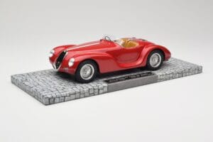Alfa Romeo 6C 2500 SS Corsa Spider Sarkans Minichamps 1:18 107120230 Sveķi