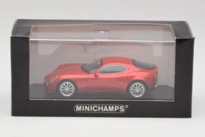 Alfa Romeo 8C Competizione Alfa Sarkans Minichamps 1:43 403120523 Metāls — attēls 4 no 4