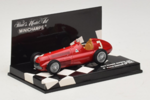 Alfa Romeo 159 Alfetta #3 C. Sanesi 6th Place British GP 1951 Minichamps 1:43 400511203 Metāls — attēls 2 no 5