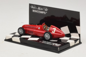 Alfa Romeo 159 Alfetta #3 C. Sanesi 6th Place British GP 1951 Minichamps 1:43 400511203 Metāls — attēls 3 no 5