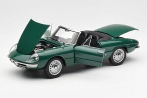 Alfa Romeo Duetto Spider Zaļš AUTOart 1:18 70138 Metāls — attēls 2 no 8