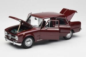 Alfa Romeo Giulia 1300 Tumšsarkans Minichamps 1:18 180120906 Metāls — attēls 2 no 8
