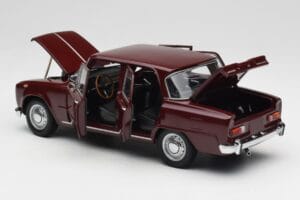 Alfa Romeo Giulia 1300 Tumšsarkans Minichamps 1:18 180120906 Metāls — attēls 5 no 8