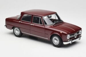 Alfa Romeo Giulia 1300 Tumšsarkans Minichamps 1:18 180120906 Metāls — attēls 6 no 8