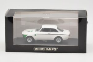 Alfa Romeo Giulia 1300 GTA Junior Balts Minichamps 1:43 400120601 Metāls — attēls 3 no 3