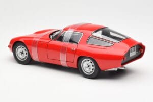 Alfa Romeo Giulia TZ Sarkans AUTOart 1:18 70196 Metāls — attēls 5 no 6