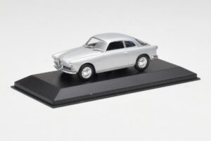 Alfa Romeo Giulietta Sprint Sudrabs Minichamps 1:43 400120400 Metāls — attēls 2 no 4