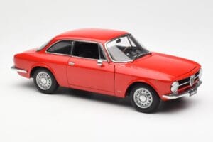 Alfa Romeo GT 1300 Junior LHD Sarkans AUTOart 1:18 70131 Metāls — attēls 6 no 8
