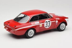 Alfa Romeo GTA 1300 Junior #33 T. Hezemans / G. van Lennep Hezemans Jarama 1972 Minichamps 1:18 100721233 Metāls — attēls 3 no 8