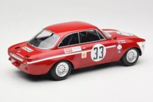 Alfa Romeo GTA 1300 Junior #33 T. Hezemans / G. van Lennep Division 1 Winners 4 Hours of Jarama 1972 Minichamps 1:18 15572123 — attēls 2 no 6