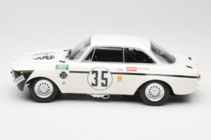 Alfa Romeo GTA 1300 Junior #35 C. Colzani / Pooky / G. Venturi 4 Hours of Jarama 1972 Minichamps 1:18 155721235 Metāls — attēls 3 no 6