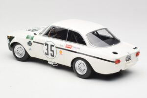 Alfa Romeo GTA 1300 Junior #35 C. Colzani / Pooky / G. Venturi 4 Hours of Jarama 1972 Minichamps 1:18 155721235 Metāls — attēls 5 no 6