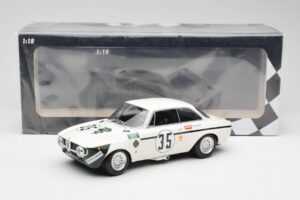 Alfa Romeo GTA 1300 Junior #35 C. Colzani / Pooky / G. Venturi 4 Hours of Jarama 1972 Minichamps 1:18 155721235 Metāls — attēls 6 no 6