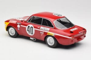 Alfa Romeo GTA 1300 Junior #40 F. Picchi / J-C. Chasseuil Division 1 Winners 12 Hours of Paul Ricard 1971 Minichamps 1:18 155 — attēls 5 no 6