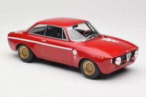 Alfa Romeo GTA 1300 Junior Sarkans Minichamps 1:18 155120020 Metāls — attēls 4 no 6