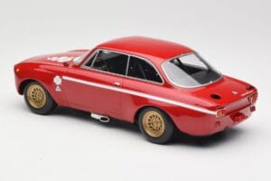 Alfa Romeo GTA 1300 Junior Sarkans Minichamps 1:18 155120020 Metāls — attēls 5 no 6