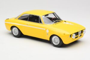 Alfa Romeo GTA 1300 Junior Dzeltens Minichamps 1:18 155120024 Metāls — attēls 2 no 6