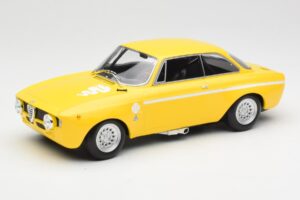 Alfa Romeo GTA 1300 Junior Dzeltens Minichamps 1:18 155120024 Metāls