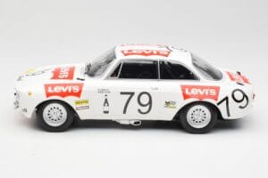 Alfa Romeo GTA 1300 #79 H. Rubens / C. Van Ryn 24 Hours of Spa 1971 Minichamps 1:18 155711279 Metāls — attēls 3 no 6