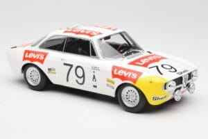 Alfa Romeo GTA 1300 #79 H. Rubens / C. Van Ryn 24 Hours of Spa 1971 Minichamps 1:18 155711279 Metāls — attēls 4 no 6