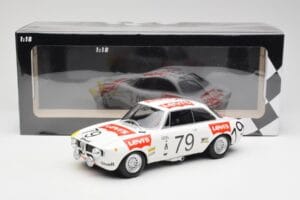 Alfa Romeo GTA 1300 #79 H. Rubens / C. Van Ryn 24 Hours of Spa 1971 Minichamps 1:18 155711279 Metāls — attēls 6 no 6