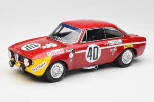 Alfa Romeo GTA 1300 #83 Autodelta C. Facetti / S. Truci 24 Hours of Spa 1972 Minichamps 1:18 155722283 Metāls