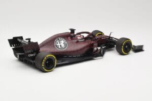Alfa Romeo Racing C38 #7 K. Raikkonen Valentine's Day Livery Shakedown Fiorano 14th February 2019 Minichamps 1:18 110199907 M — attēls 2 no 6