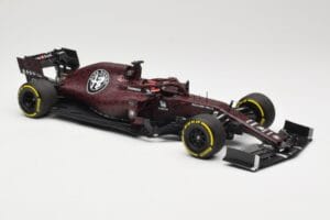 Alfa Romeo Racing C38 #7 K. Raikkonen Valentine's Day Livery Shakedown Fiorano 14th February 2019 Minichamps 1:18 110199907 M — attēls 4 no 6