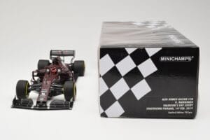 Alfa Romeo Racing C38 #7 K. Raikkonen Valentine's Day Livery Shakedown Fiorano 14th February 2019 Minichamps 1:18 110199907 M — attēls 6 no 6