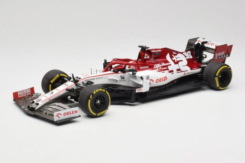 Alfa Romeo Racing C39 #99 A. Giovinazzi Austrian GP 2020 Minichamps 1:18 110200199 Metāls