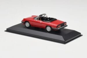 Alfa Romeo Spider 2000 Alfa Sarkans Minichamps 1:43 436120760 Metāls — attēls 3 no 4