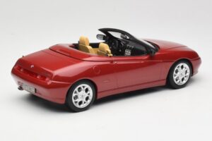 Alfa Romeo Spider 916 Proteo Red Metallic Norev 1:18 187854 Metāls — attēls 2 no 6