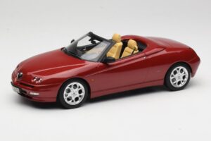 Alfa Romeo Spider 916 Proteo Red Metallic Norev 1:18 187854 Metāls