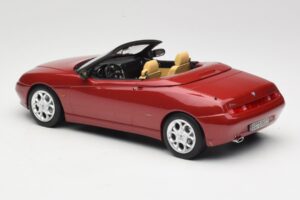 Alfa Romeo Spider 916 Proteo Red Metallic Norev 1:18 187854 Metāls — attēls 5 no 6