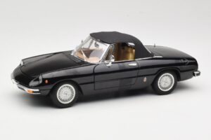 Alfa Romeo Spider 916 Veloce Melns Ricko 1:18 32107 Metāls