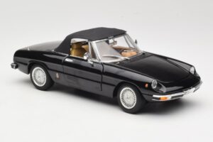 Alfa Romeo Spider 916 Veloce Melns Ricko 1:18 32107 Metāls — attēls 6 no 8