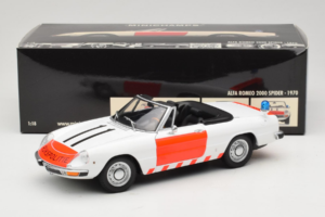 Alfa Romeo Spider Rijkspolitie Minichamps 1:18 180120994 Metāls — attēls 8 no 8