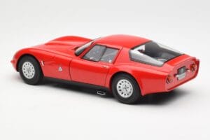 Alfa Romeo TZ2 Sarkans AUTOart 1:18 70198 Metāls — attēls 5 no 6