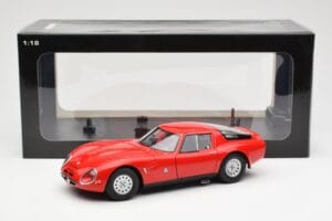 Alfa Romeo TZ2 Sarkans AUTOart 1:18 70198 Metāls — attēls 6 no 6