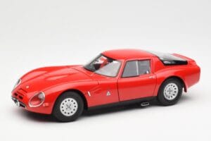Alfa Romeo TZ2 Sarkans AUTOart 1:18 70198 Metāls
