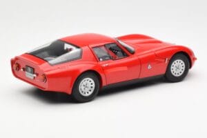 Alfa Romeo TZ2 Sarkans AUTOart 1:18 70198 Metāls — attēls 2 no 6
