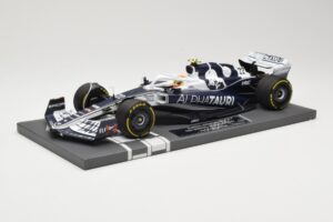 AlphaTauri AT03 #22 Y. Tsunoda Bahrain GP 2022 Minichamps 1:18 117220122 Metāls — attēls 2 no 6