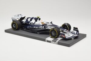 AlphaTauri AT03 #22 Y. Tsunoda Bahrain GP 2022 Minichamps 1:18 117220122 Metāls — attēls 4 no 6