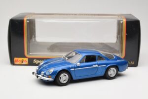 Alpine A110 1600S Zils Maisto 1:18 31850 Metāls — attēls 8 no 8