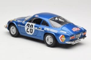 Alpine A110 1600S #28 Alpine-Renault O. Andersson / D. Stone Rally Monte Carlo 1971 Maisto 1:18 56033 Metāls — attēls 7 no 8