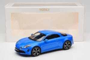 Alpine A110 A120 Alpine Blue Norev 1:18 185330 Metāls — attēls 6 no 6