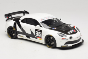 Alpine A110 GT4+ #36 J. Pla / J. Gilbert / J-M. Leandri Ultimate GT Endurance Cup 2024 Otto 1:18 OT1201 Sveķi — attēls 4 no 6